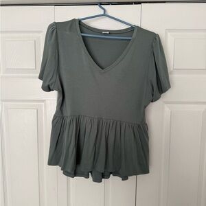 Dwelling Apparel Women's Peplum Top